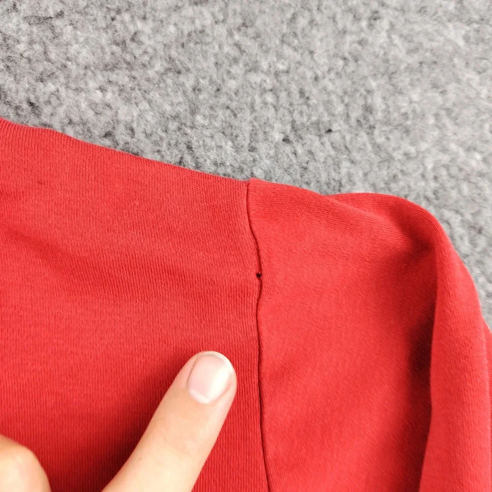 VTG Polo Ralph Lauren Red Turtleneck Shirt Mens Large Made in USA 100% Cotton